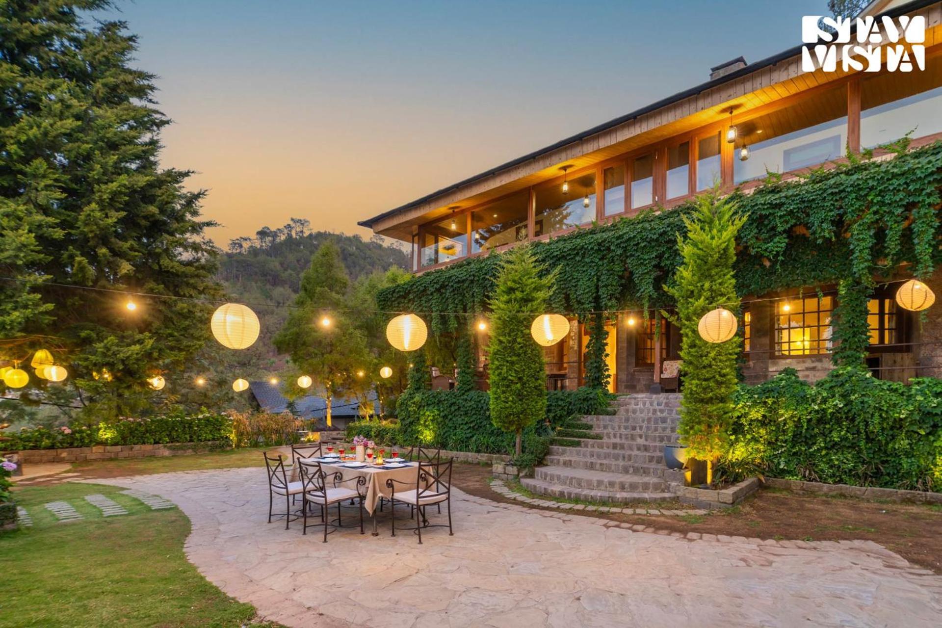 Stayvista At Sylvana Villas With Lawn, Bbq And Jacuzzi Kasauli Exterior photo